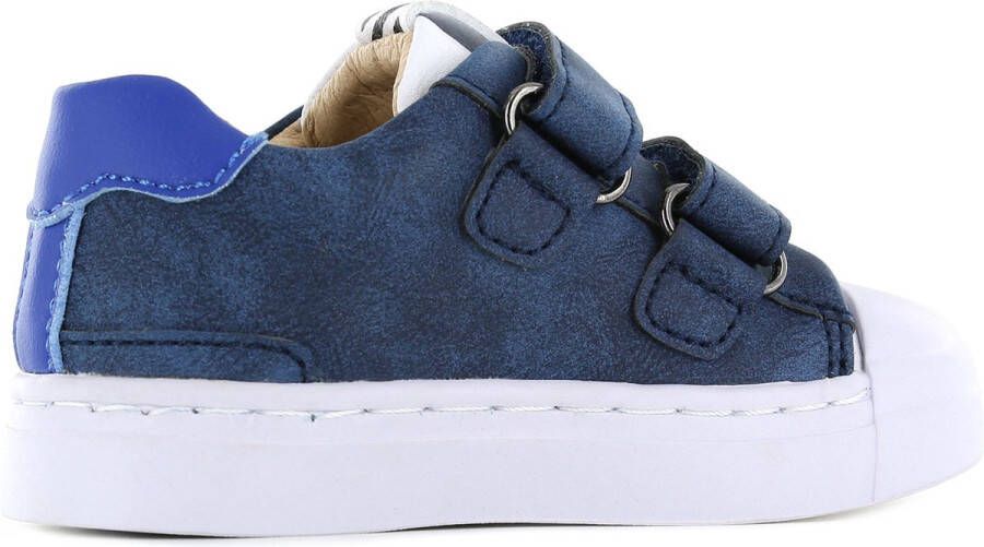 Shoesme Sneakers Jongens BLUE WHITE Leer