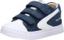 Shoesme Sh22s015 Lage sneakers Leren Sneaker Jongens Blauw - Thumbnail 13