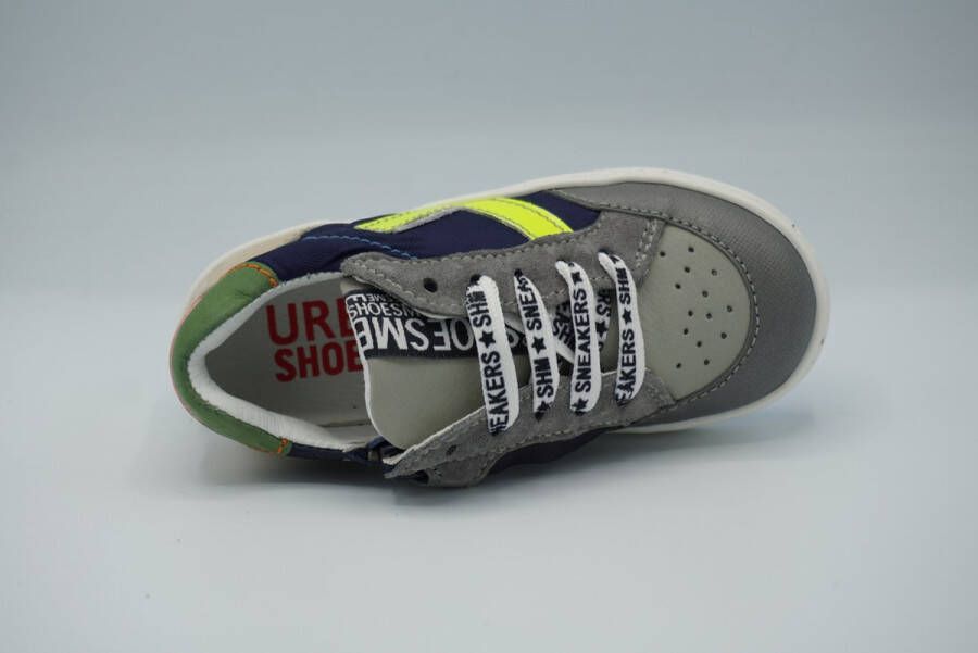 Shoesme Sneakers Jongens GREY MARINO Leer