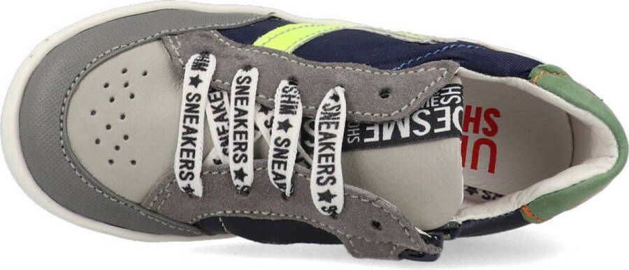 Shoesme Sneakers Jongens GREY MARINO Leer