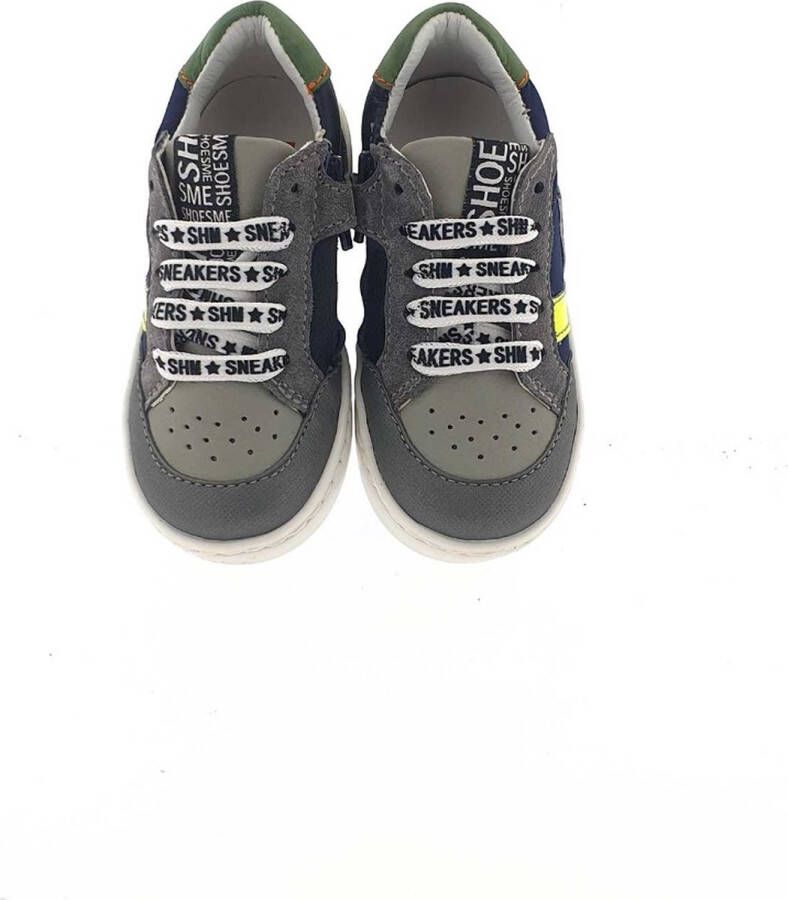 Shoesme Sneakers Jongens GREY MARINO Leer