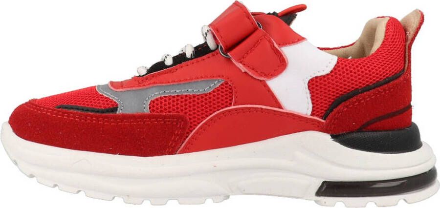 Shoesme Sneakers Jongens Red Leer