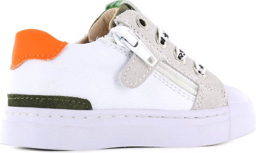 Shoesme Sneakers Jongens White Camo Star Leer