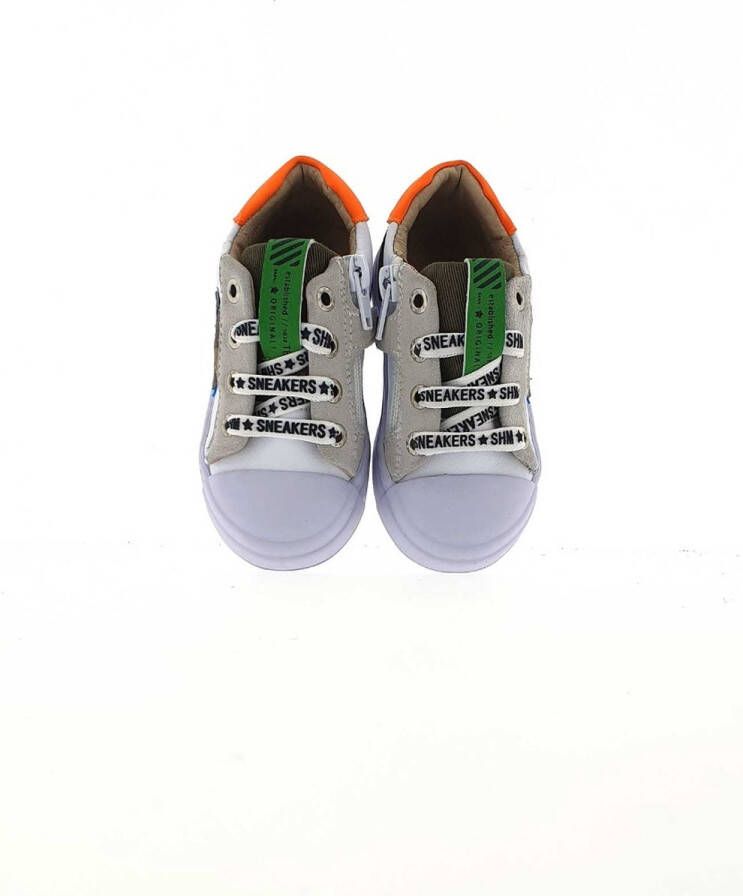 Shoesme Sneakers Jongens White Camo Star Leer