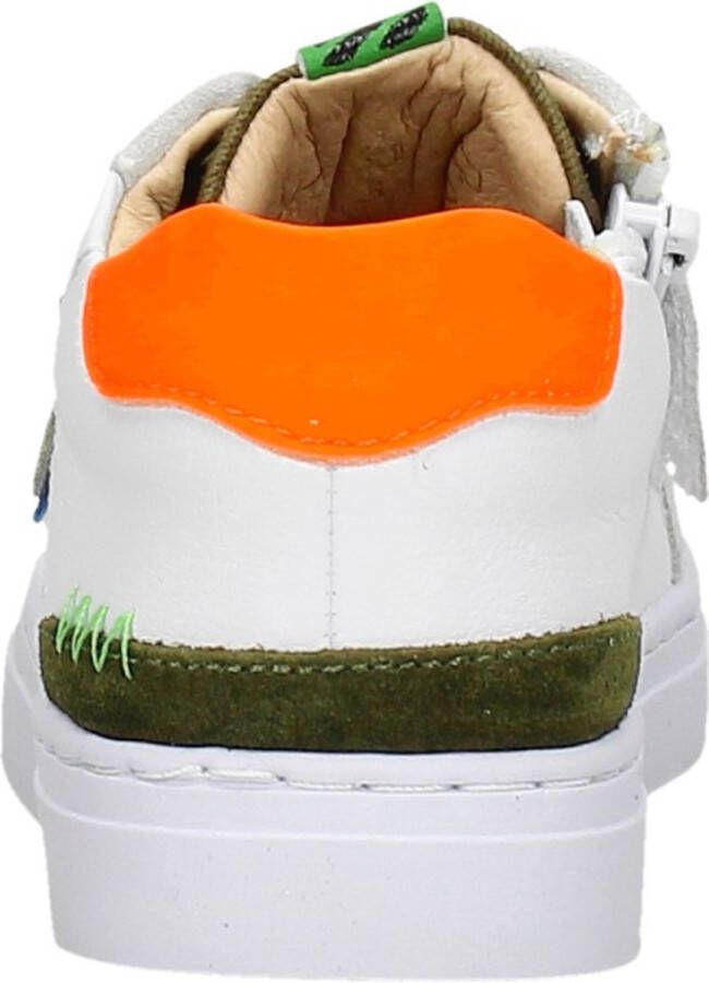 Shoesme Sneakers Jongens White Camo Star Leer