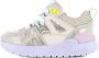 Shoesme chunky leren sneakers beige goud Meisjes Leer Meerkleurig 26 - Thumbnail 11