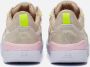 Shoesme chunky leren sneakers beige goud Meisjes Leer Meerkleurig 26 - Thumbnail 12