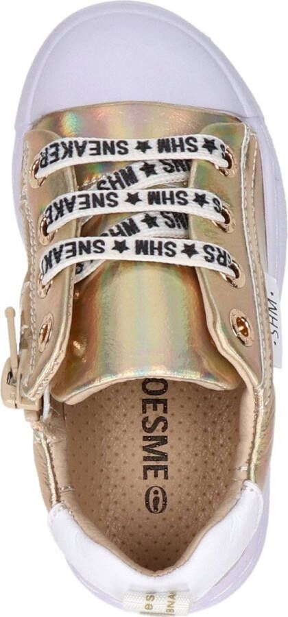 Shoesme Sneakers Meisjes GOLD MIRROR Leer