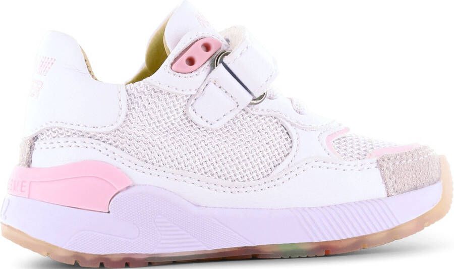 Shoesme Sneakers Meisjes Pink White Leer