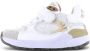 Shoesme Sneakers Meisjes white gold Leer - Thumbnail 7
