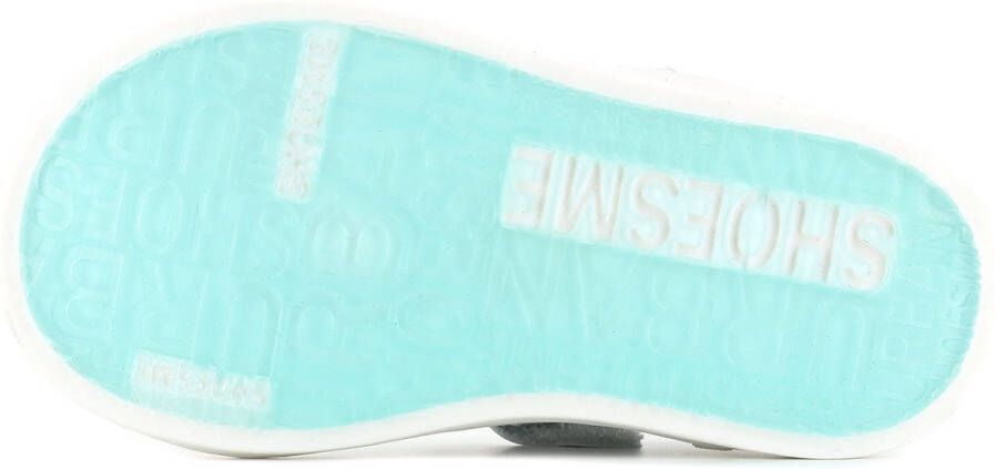 Shoesme Sneakers Meisjes white green Leer