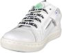 Shoesme Sneakers | | white green | Leer - Thumbnail 7