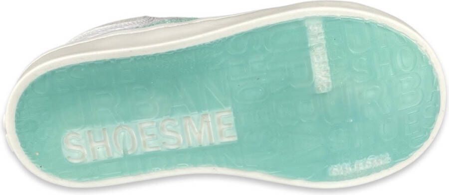 Shoesme Sneakers Meisjes white green Leer