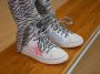 Shoesme On22s202 Lage sneakers Leren Sneaker Meisjes Wit - Thumbnail 13