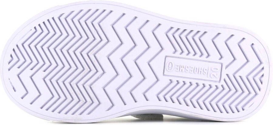 Shoesme Sneakers Meisjes white Pink Leer