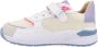 Shoesme Sneakers | | White Lilac Fuchsia | Leer - Thumbnail 3
