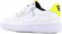 Shoesme MU21S020-C leren sneakers wit geel - Thumbnail 6