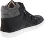 Shoesme Ur21w043 Hoge sneakers Leren Sneaker Jongens Kids Zwart - Thumbnail 10