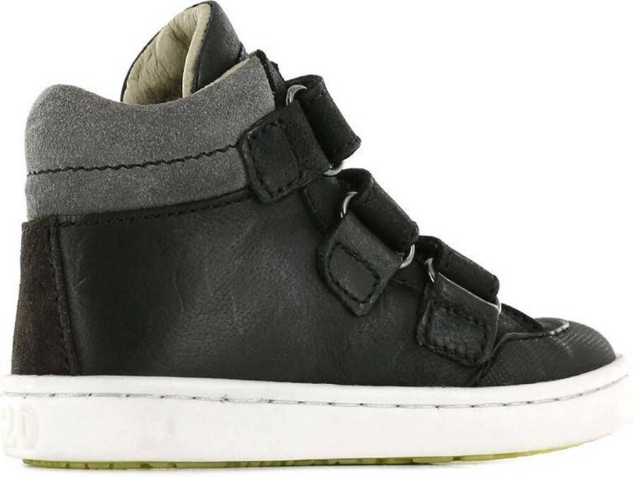 Shoesme Ur21w043 Hoge sneakers Leren Sneaker Jongens Kids Zwart - Foto 6