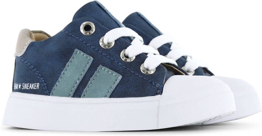 Shoesme Veterschoenen Jongens Dark Blue Leer