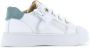 Shoesme Veterschoenen Meisjes jongens white green Leer - Thumbnail 4