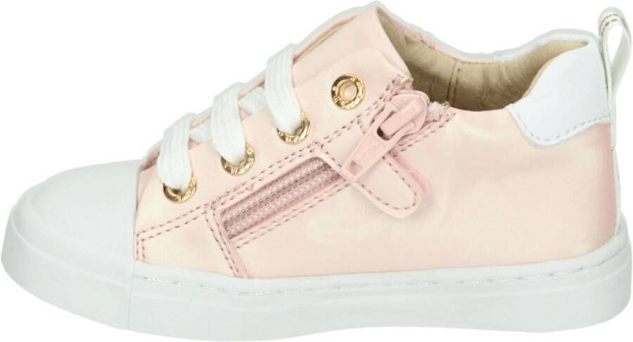 Shoesme Veterschoenen Meisjes Pink Pearl Leer