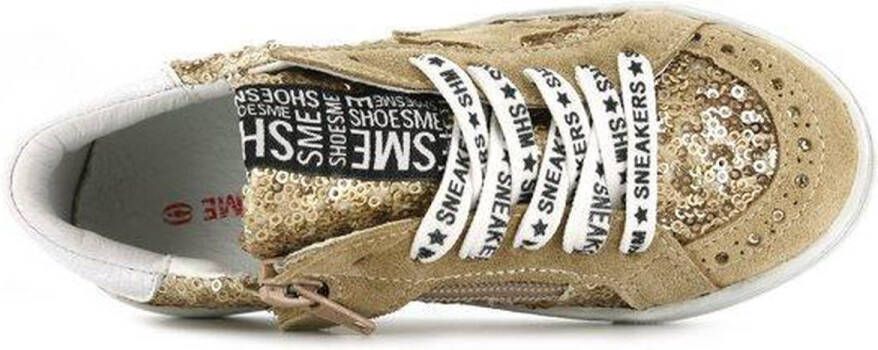 Shoesme Vulcanised Meisjes Sneakers Bruin - Foto 5