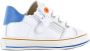 Shoesme On22s201 Lage sneakers Leren Sneaker Jongens Wit - Thumbnail 15