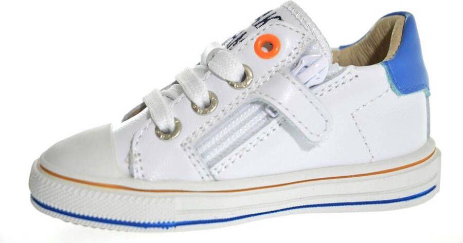 Shoesme On22s201 Lage sneakers Leren Sneaker Jongens Wit - Foto 10