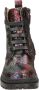 Shoesme zwarte bikerboots met allover multicolor print - Thumbnail 9