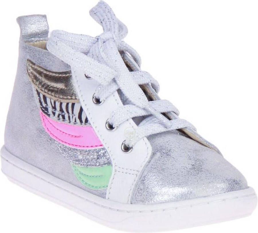 Shoo Pom Bouba Wings Zilveren Sneaker