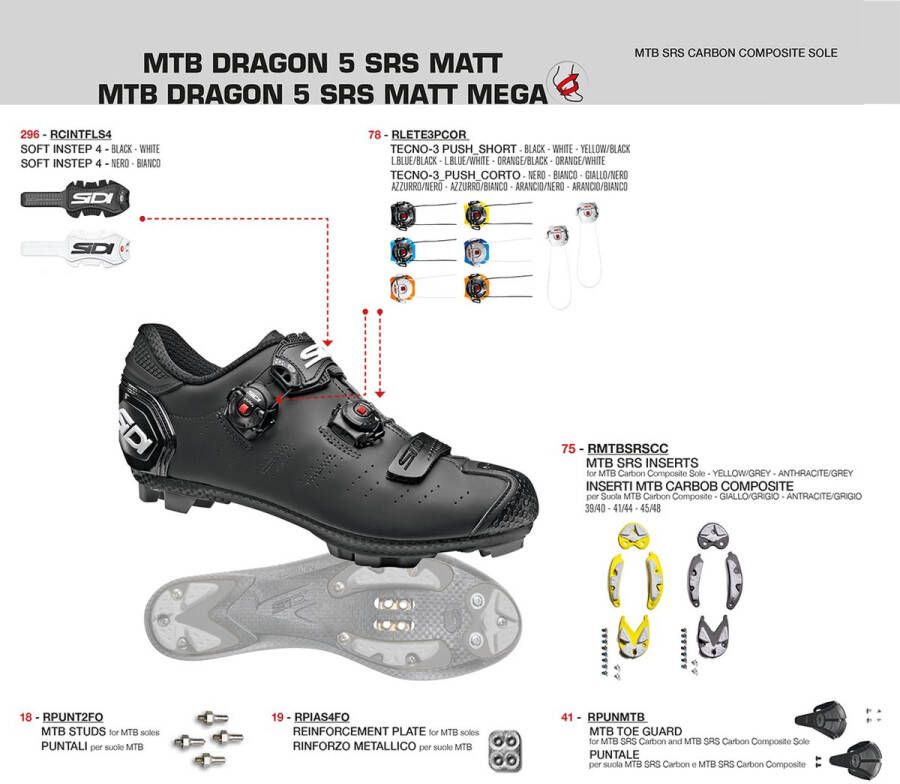 Sidi Dragon 5 Fietsschoenen Mannen