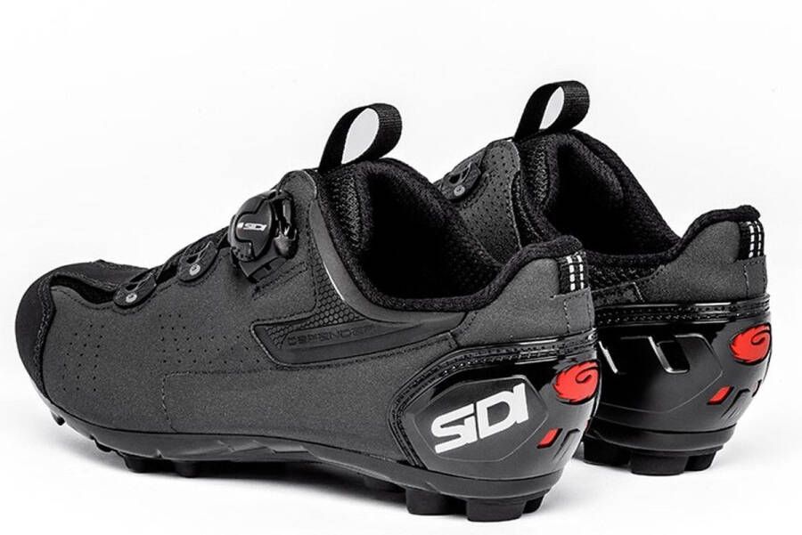 Sidi Fietsschoenen Mannen donker groen zwart