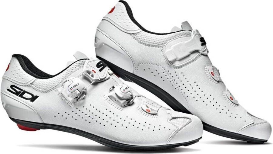 Sidi Fietsschoenen Race Heren wit Geni White White - Foto 2