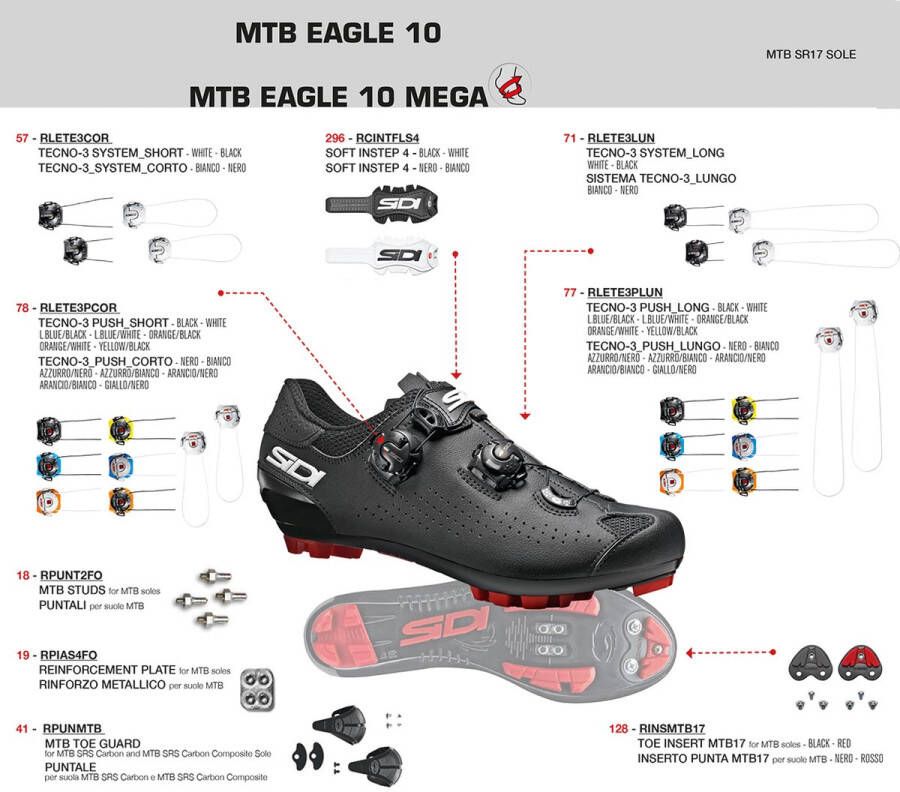 Sidi Fietsschoenen Mannen zwart