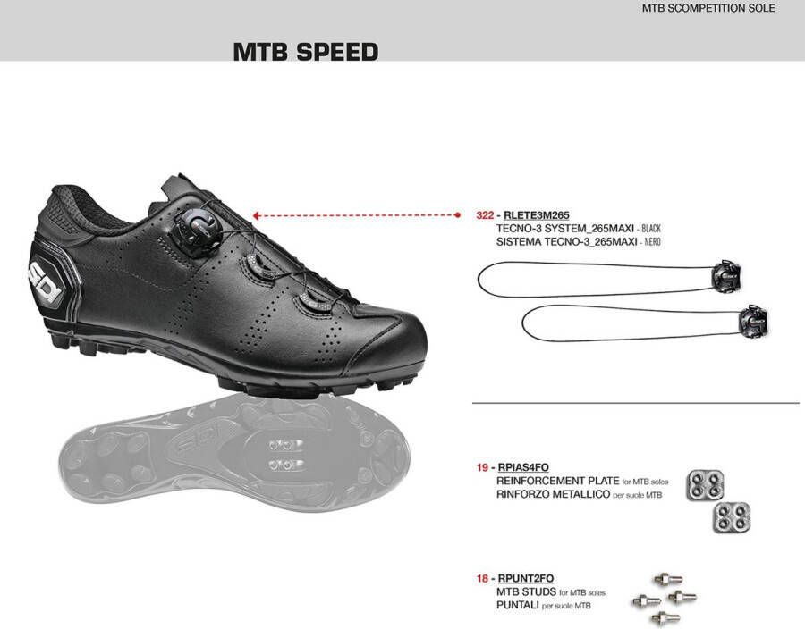 Sidi Fietsschoenen Mannen zwart - Foto 4