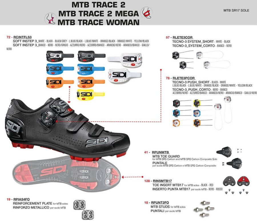 Sidi Fietsschoenen Vrouwen zwart