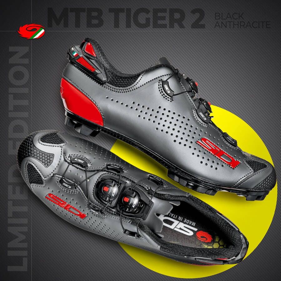 Sidi Tiger 2 Mtb-schoenen Grijs Man