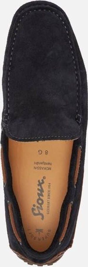 Sioux Callimo mocassins blauw Suede 320404 - Foto 8