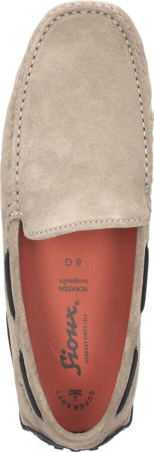 Sioux CALLIMO VELOUR HAYDEN Instappers Taupe