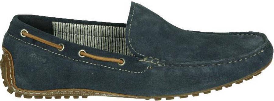 Sioux CALLIMO VELOUR HAYDEN Volwassenen Instappers Blauw