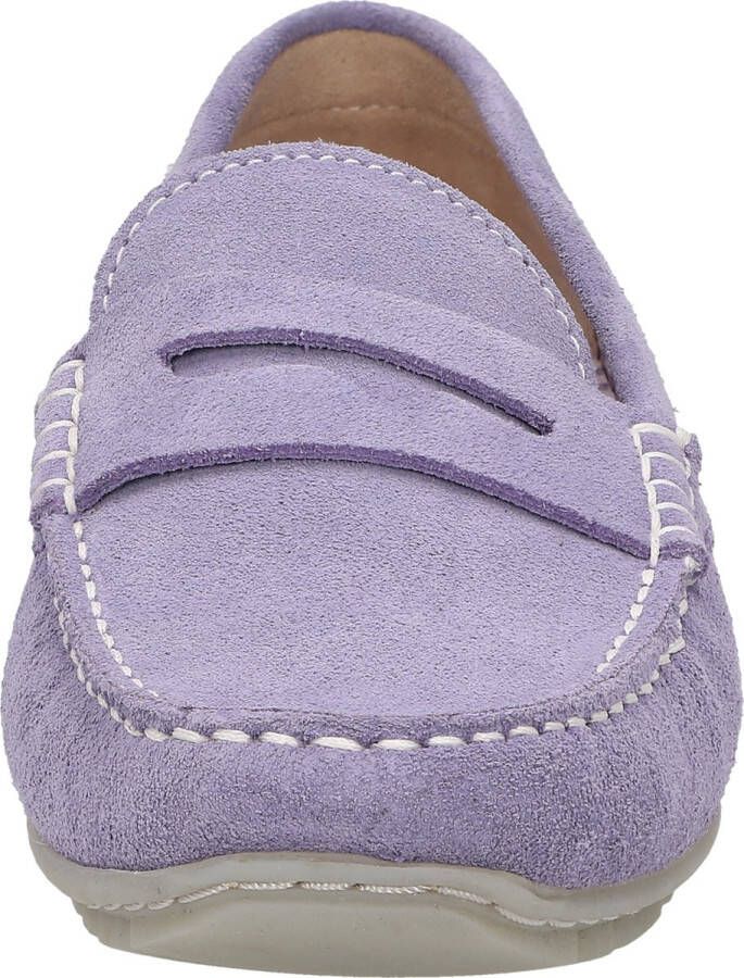 Sioux Carmona Velour dames instapschoen Lila