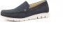 Sioux 706 6110352 Blauwe heren mocassin - Thumbnail 10