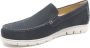 Sioux 706 6110352 Blauwe heren mocassin - Thumbnail 8