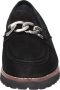 Sioux MEREDITH 734 5167760 Zwarte dames moccasin instappers wijdte H - Thumbnail 14