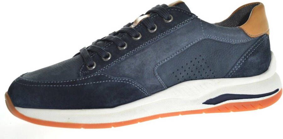Baskets Sioux Homme Turibio - Sneaker Derby Sport - Fermeture éclair - Semelle Gomme - Chaussant Large