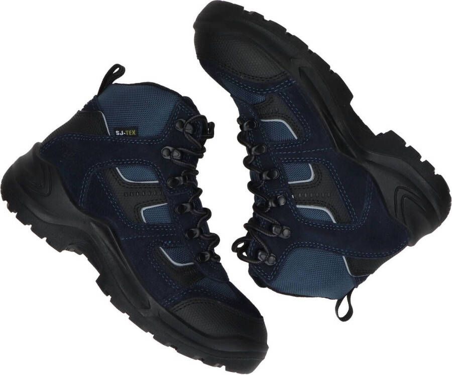 SJ Adventure dames wandelschoenen categorie B Blauw Uitneembare zool