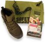 SJ Adventure kinder wandelschoenen categorie B Groen - Thumbnail 5