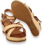 JL Lifestyle SJ LIFESTYLE SJ Dames Sandaal Beige - Thumbnail 5