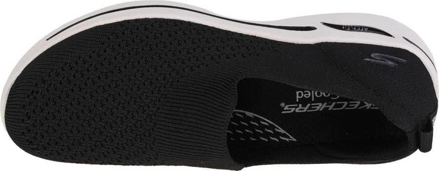 Skechers 124418 BKW dames instappers sportief zwart